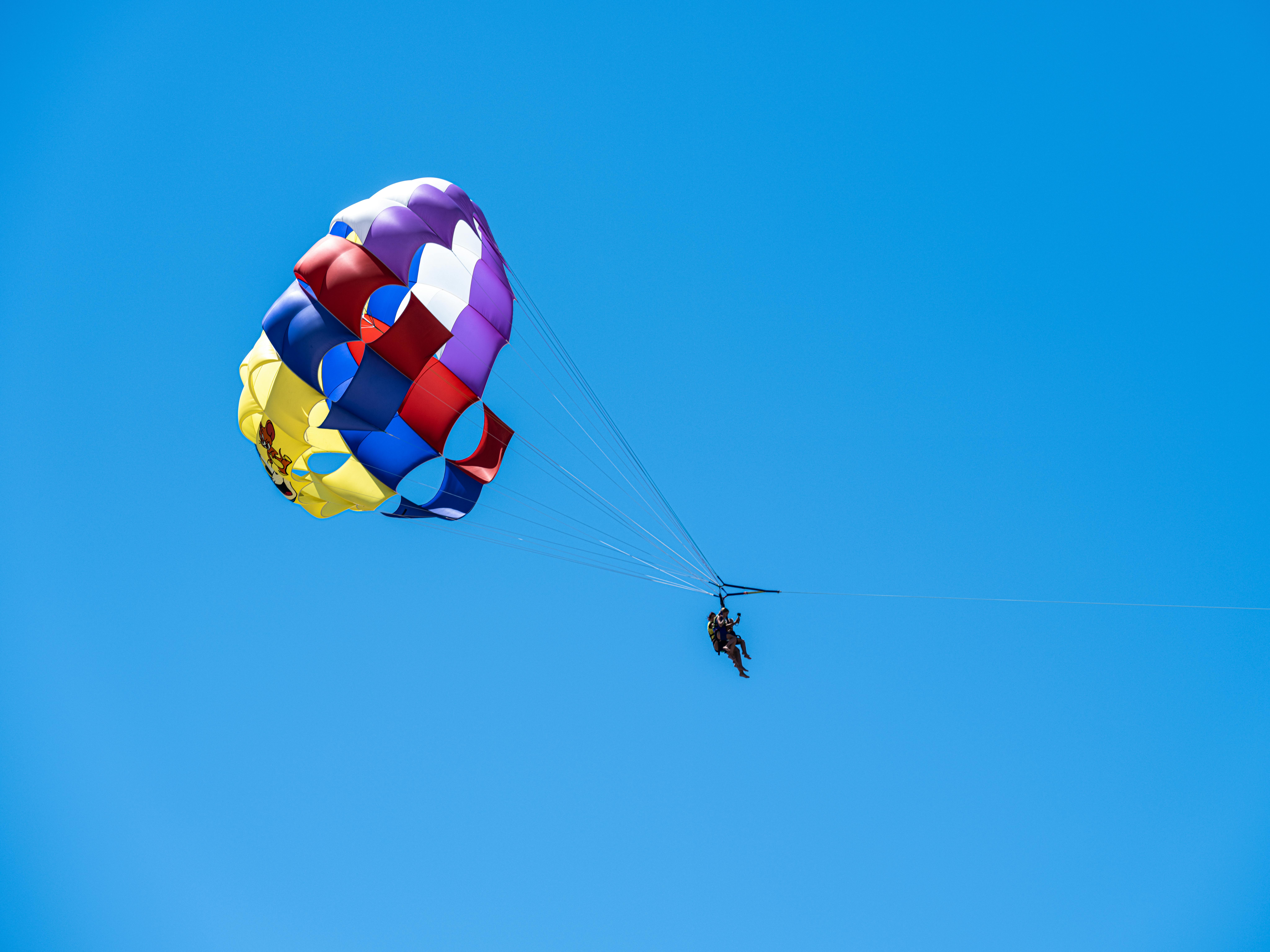 South Carolina Winter in Isle of Palms - Parasailing